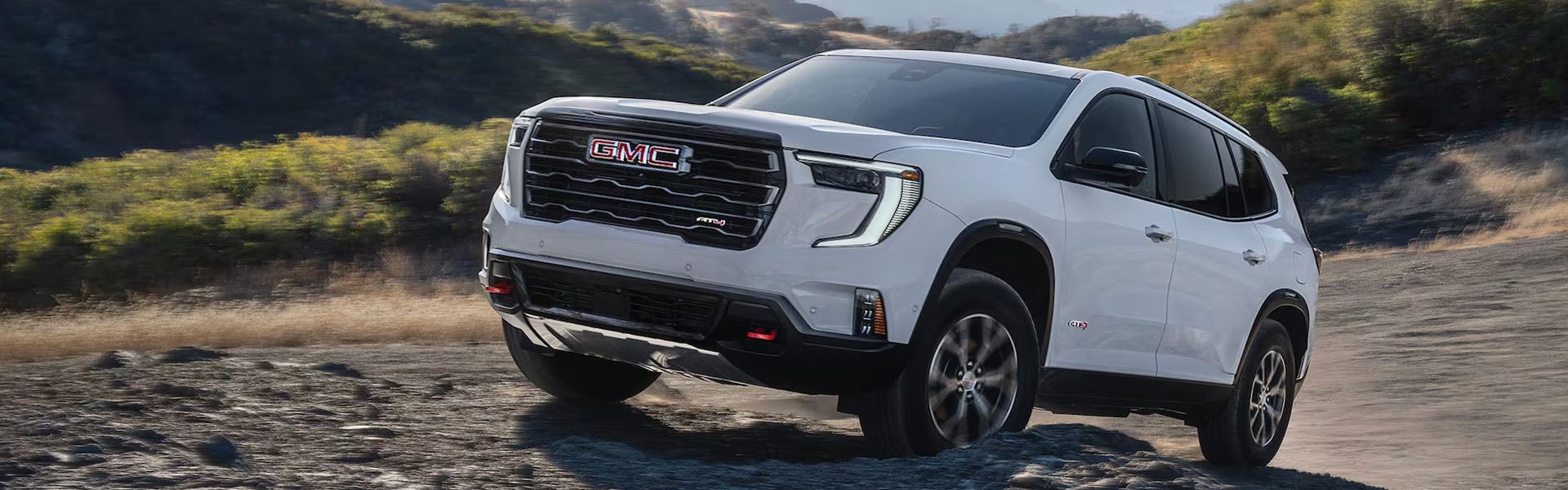 GMC Acadia off-road capability