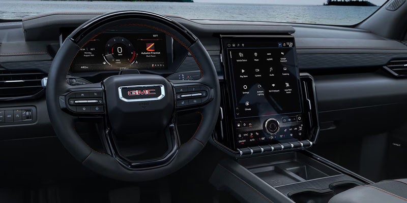 GMC Acadia smart connectivity features