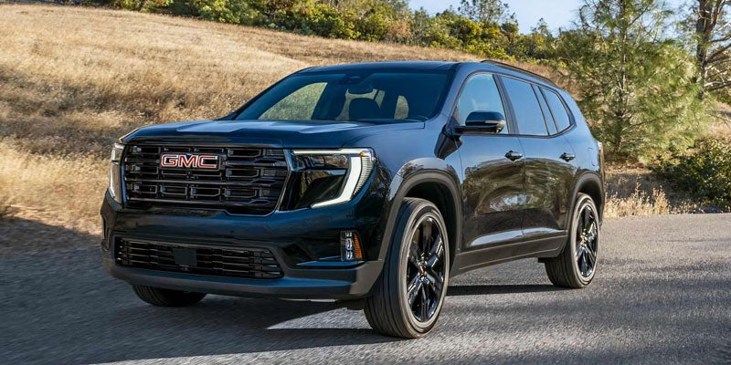 GMC Acadia built for powerful and stable ride