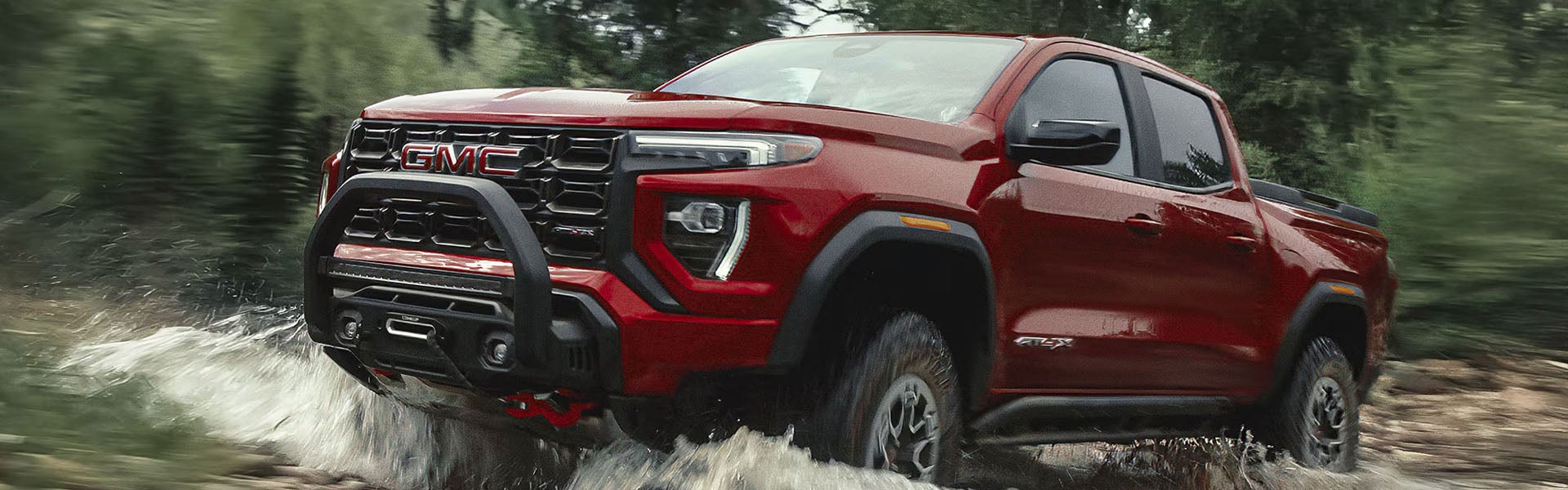 GMC Canyon rugged off-road drive