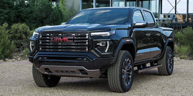 GMC Canyon with bold grille design