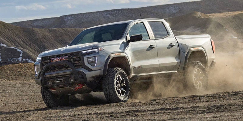 GMC Canyon pickup strong off-road performance